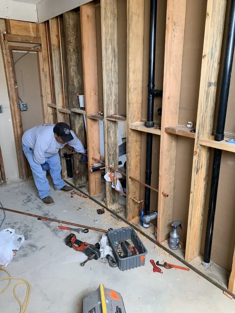 Commercial rough-in plumbing for Commercial Plumbing in Upper Macungie